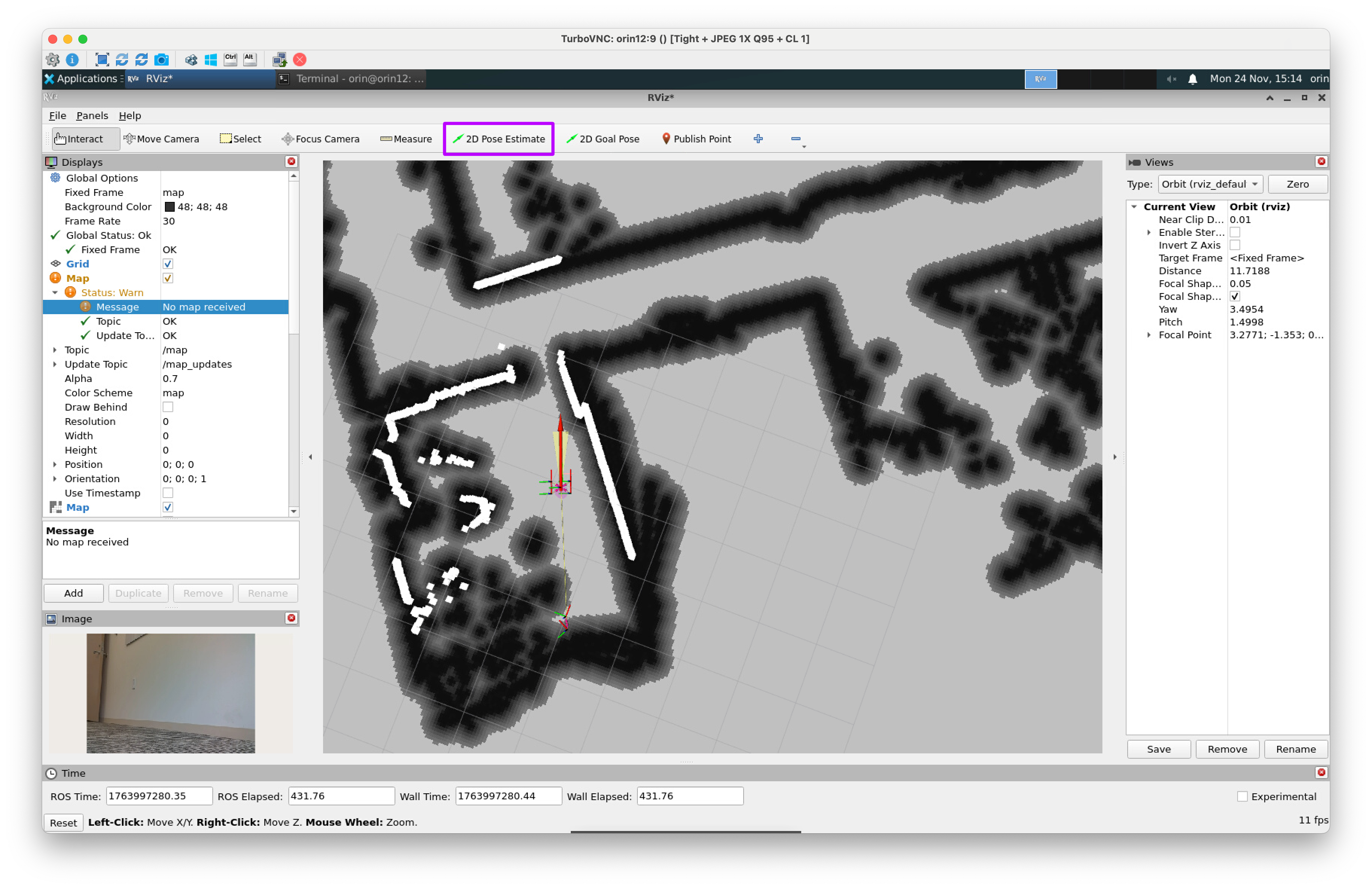 Initial Pose Estimate