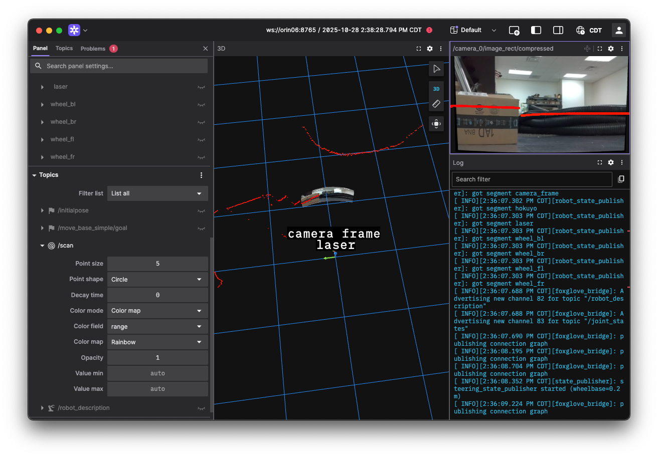 LiDAR Camera Projection