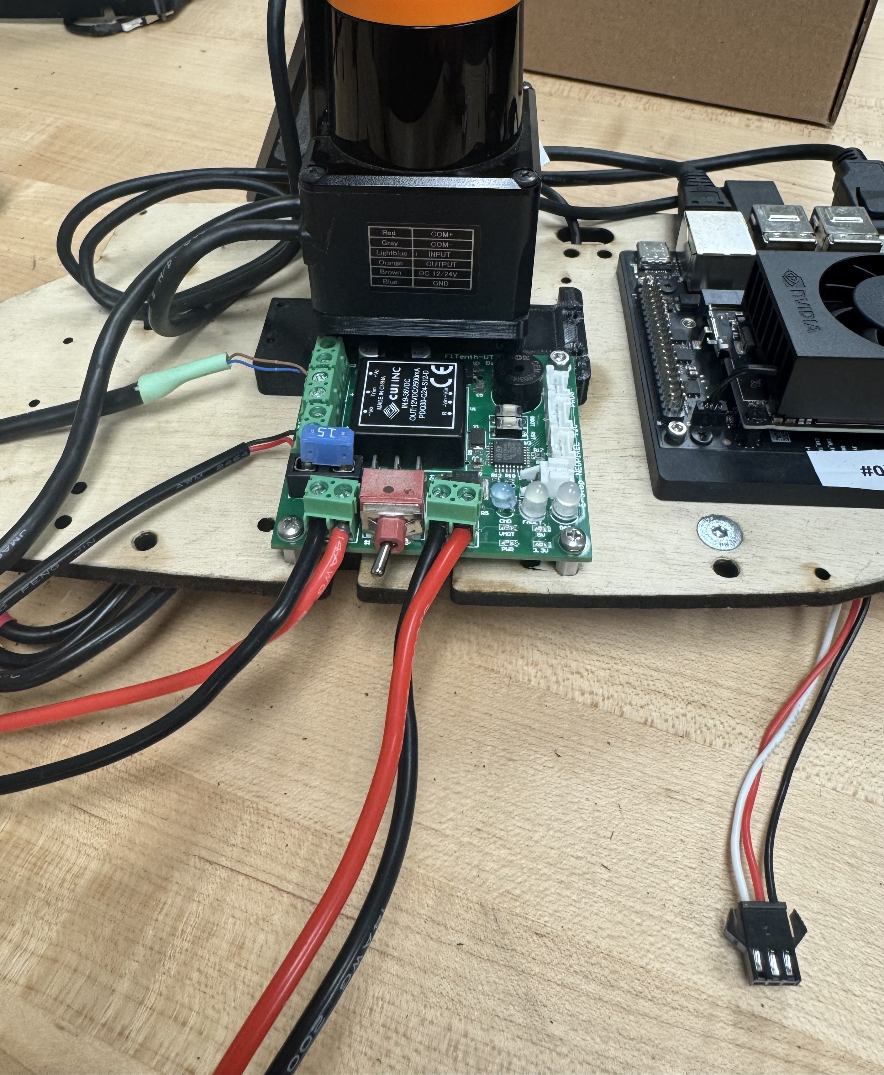 Power Board Placement